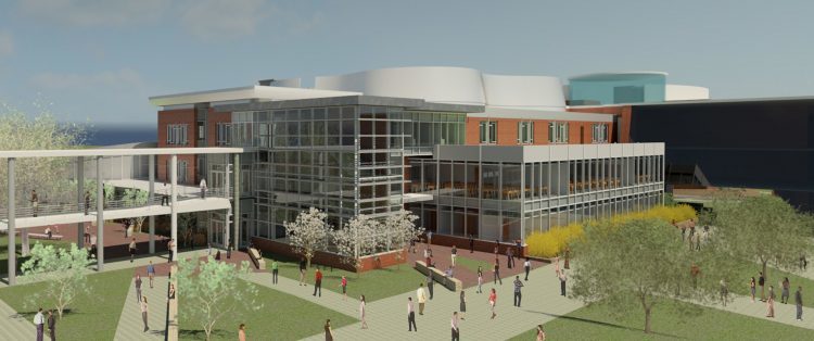 PGCC Lanham Hall Aerial Rendering