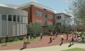 PGCC Lanham Hall Courtyard Rendering