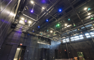 Studio Theatre Black Box Theatre Rainbow Ceiling Lighting Forrester Construction