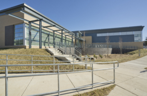 Sterling community center exterior Forrester Construction