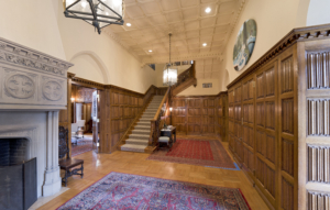 Embassy of Luxembourg lobby with staircase Forrester Construction