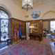 Embassy of Luxembourg lobby with arched door entry way Forrester Construction