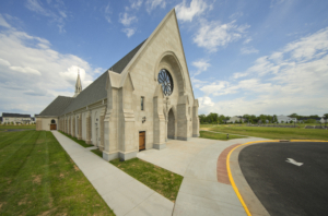 Corpus christi catholic church exterior Forrester Construction