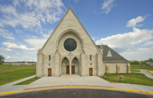 Corpus christi catholic church exterior - Faith based Project built by Forrester Construction