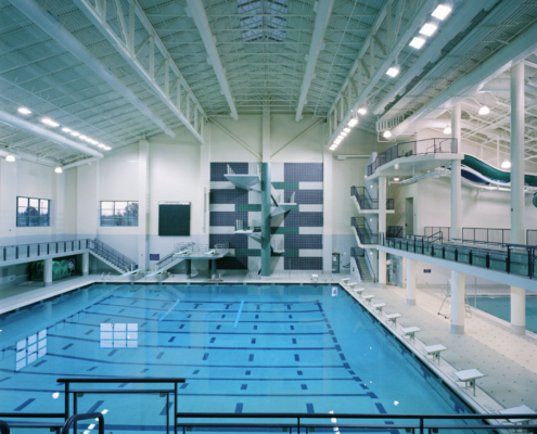 Forrester Construction - Germantown Indoor swim Center - vertical olympic pool