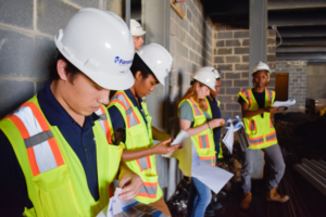 Forrester Construction Interns Site Tour 2022