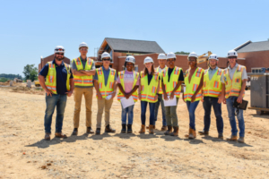 Forrester Construction Interns tour South County Police and Animal Shelter project
