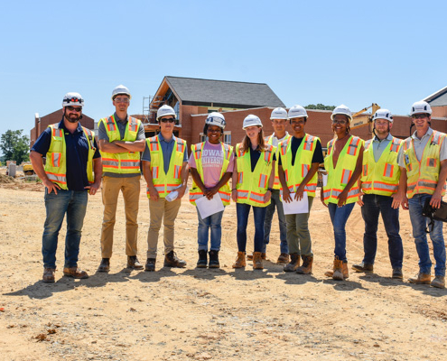Forrester Construction Interns tour South County Police and Animal Shelter project