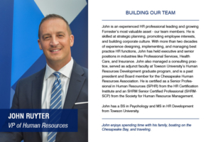 John Ruyter VP of HR