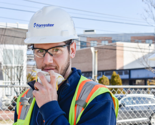 Chris Project Manager Forrester Construction PPE Safety