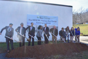 Mt Vernon Rec Center Groundbreaking Forrester Construction