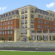 Kensington Senior Living is building a 116-unit facility (rendering of building)
